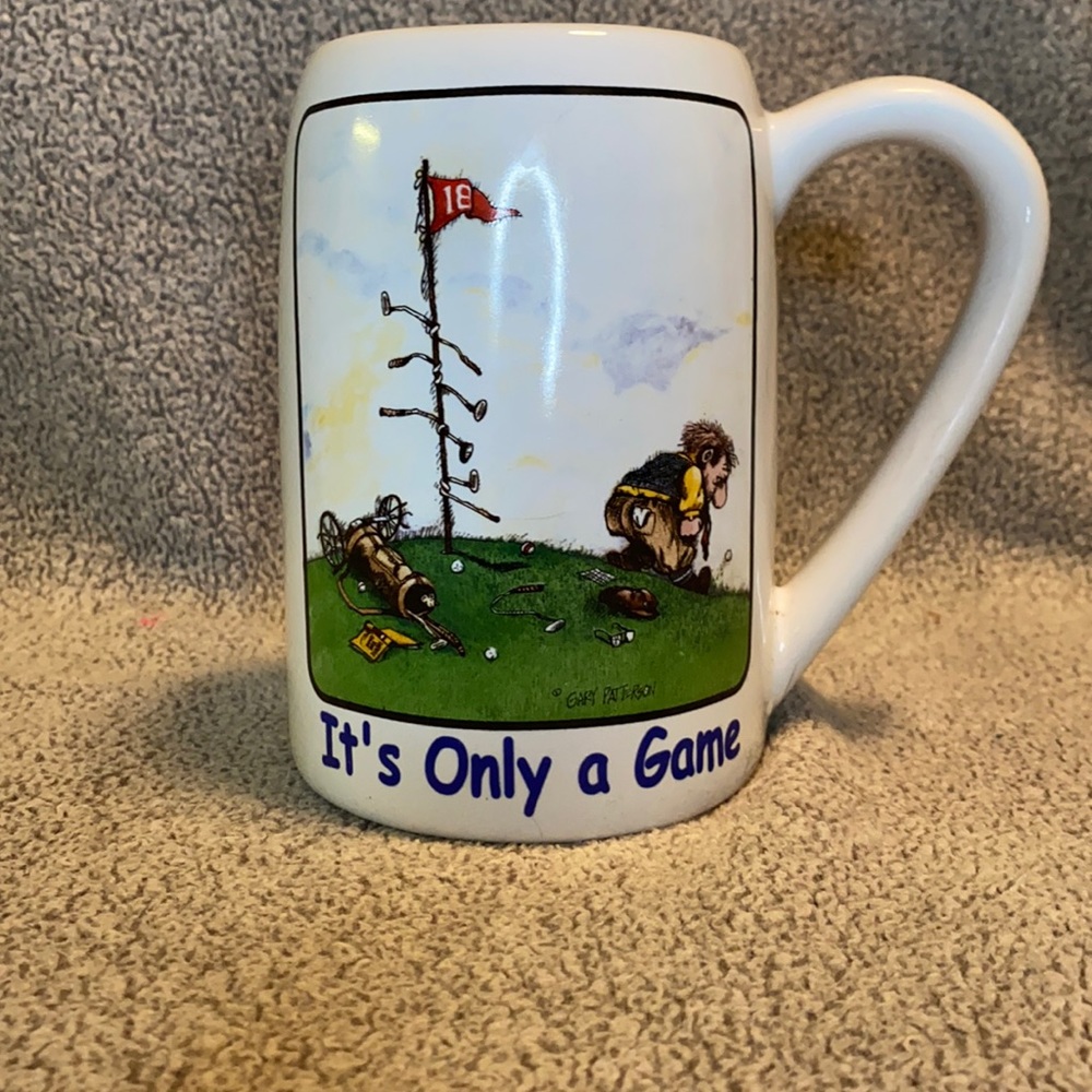Gary Patterson “It’s Only a Game” Ceramic Beer Mug